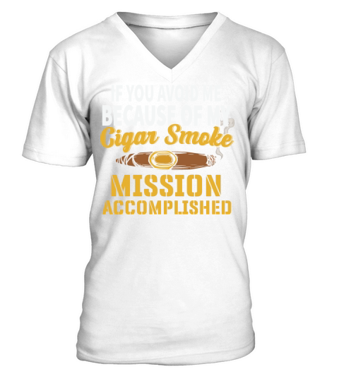 Retro Vintage Cigar Cigar Cutter 1 V-Neck T-shirt