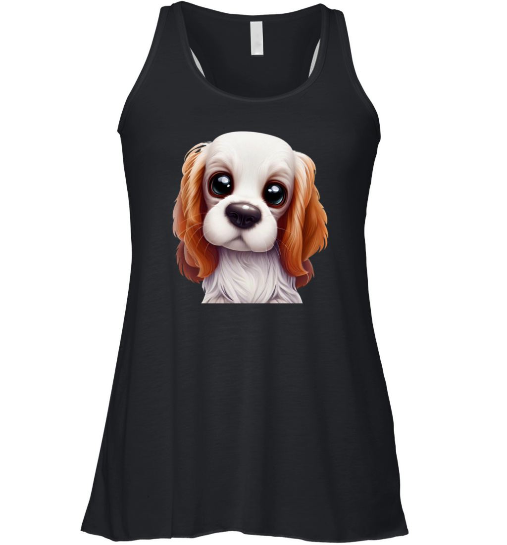 Fur-bulous Clumber Spaniel Women's Flowy Tank Top