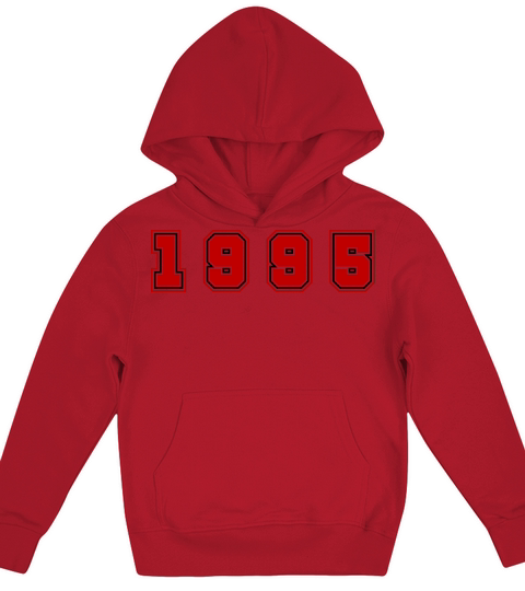 1995 Year Number Kids Hoodie