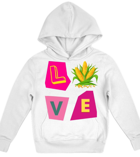 Love Corn Kids Hoodie