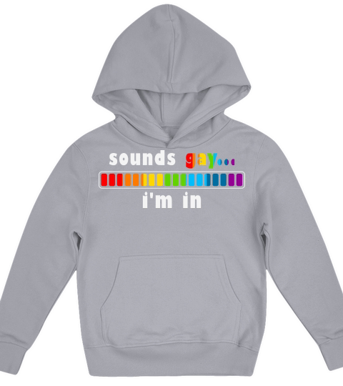 Sounds Gay Im In Funny Kids Hoodie