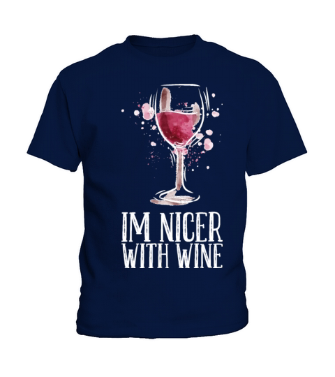 Wine drinking Red Wine Gift Kids T-Shirt