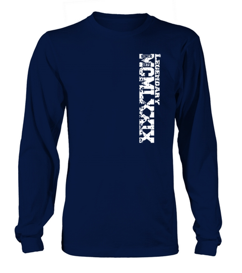 Birthday gift legandary vintage 1979 Long sleeved Unisex