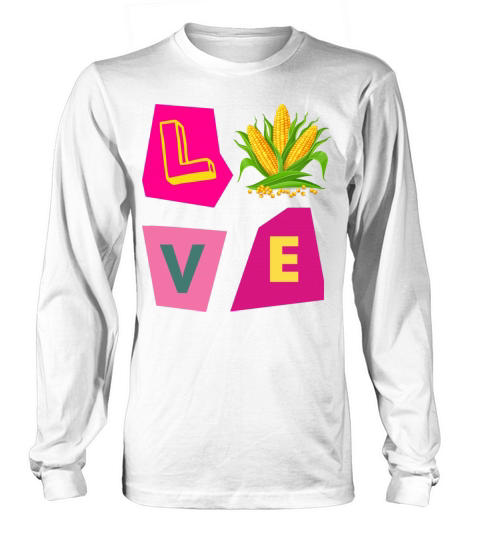 Love Corn Long sleeved Unisex
