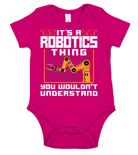 Robot Robotics Engineer Vintage Short Sleeve Baby One-Piece