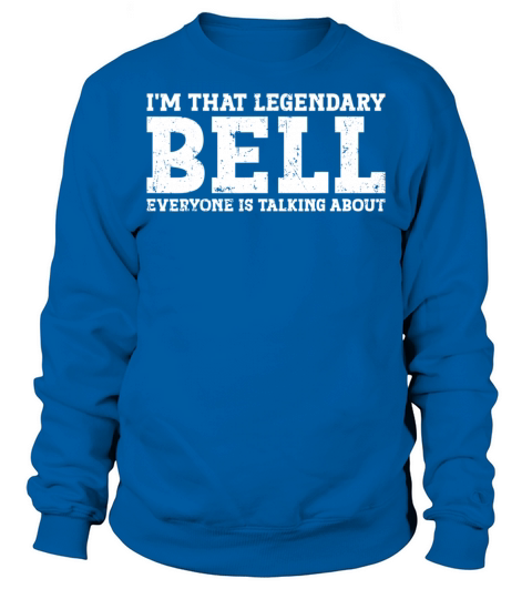 Vintage Bell Surname Team Family Last Name Bell Sweatshirt Unisex