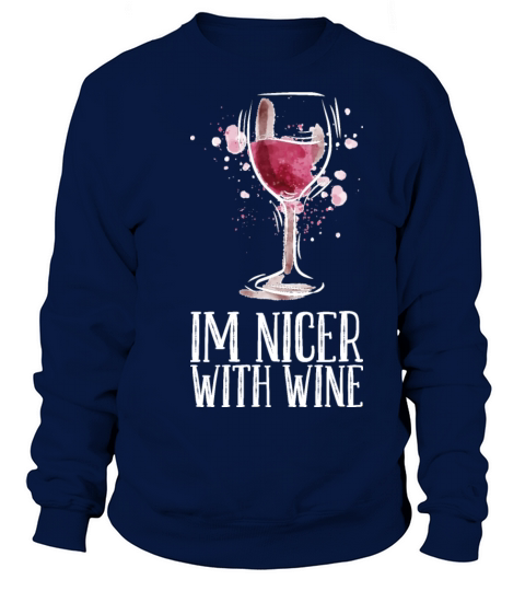Wine drinking Red Wine Gift Sweatshirt Unisex