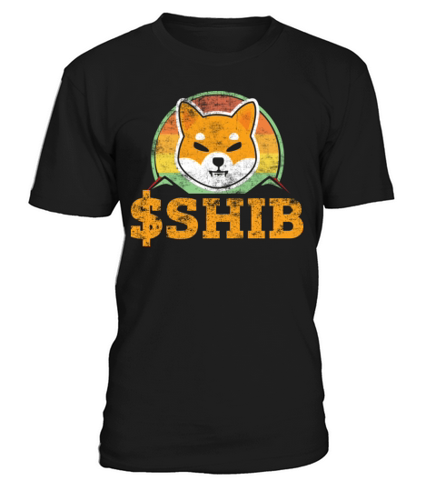 Shiba Inu Coin Shib Retro Vintage Distressed T-Shirt Unisex