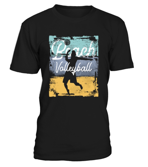 Vintage Beach Volleyball Player T-Shirt Unisex