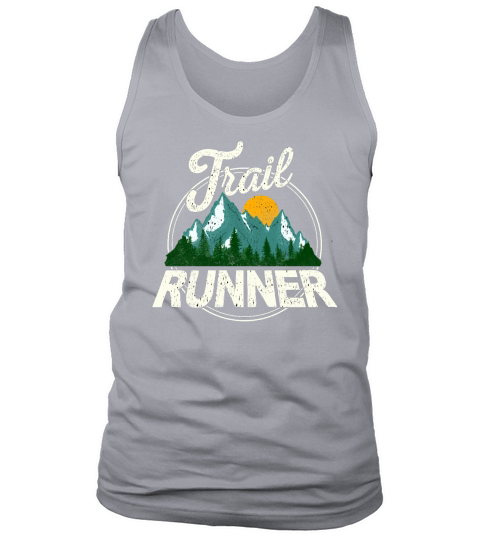 Run Runner Trail Running Nature Mountains Hills Tank Top Unisex