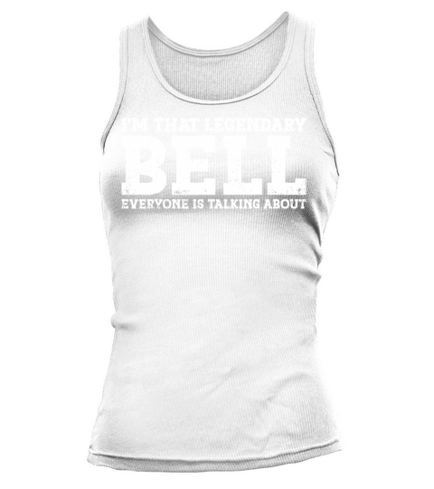 Vintage Bell Surname Team Family Last Name Bell Tank top Woman