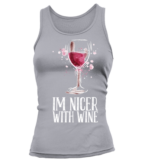 Wine drinking Red Wine Gift Tank top Woman