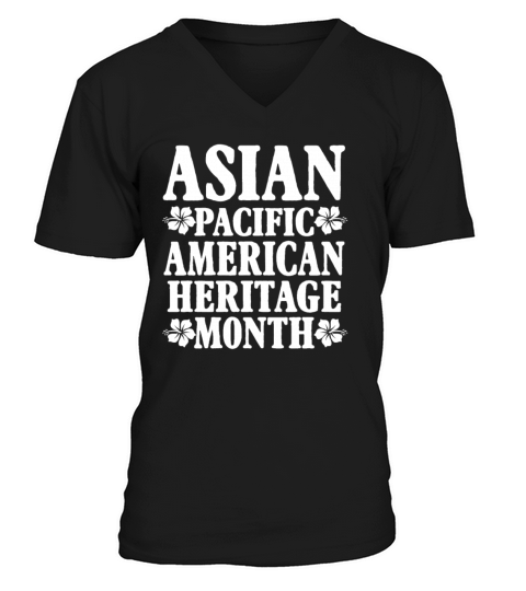 Asian Pacific American Heritage Month V-Neck T-shirt