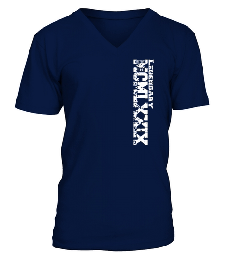 Birthday gift legandary vintage 1979 V-Neck T-shirt