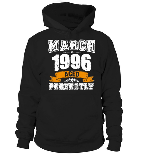March 1996 Vintage Birthday Present Hoodie Unisex