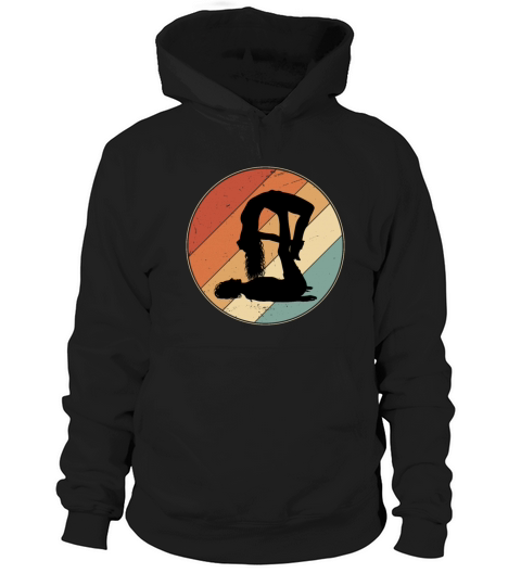 Vintage Retro Acroyoga Hoodie Unisex