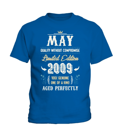 May 2009 Vintage Birthday Present Kids T-Shirt