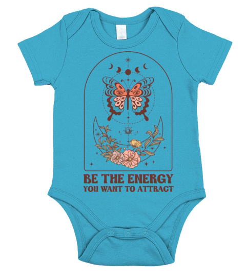 Butterfly Short Sleeve Baby One-Piece