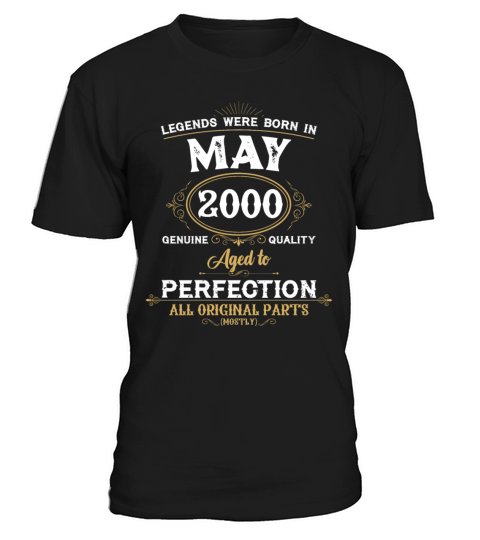 Legends Were Born In May 1987 T-Shirt Unisex