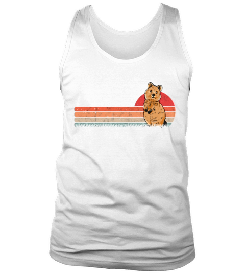 Quokka Vintage Short-tailed Kangaroo Retro Tank Top Unisex