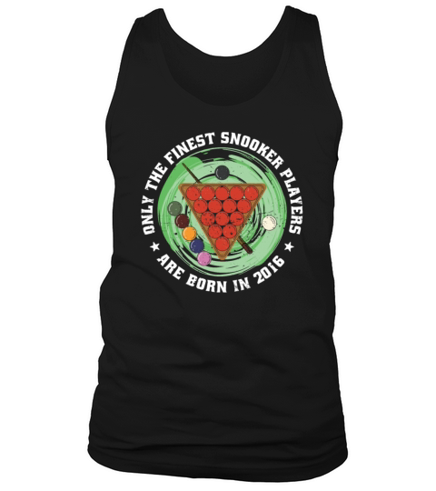 Snooker born in 2016 Vintage Birthday Snooker-game Tank Top Unisex