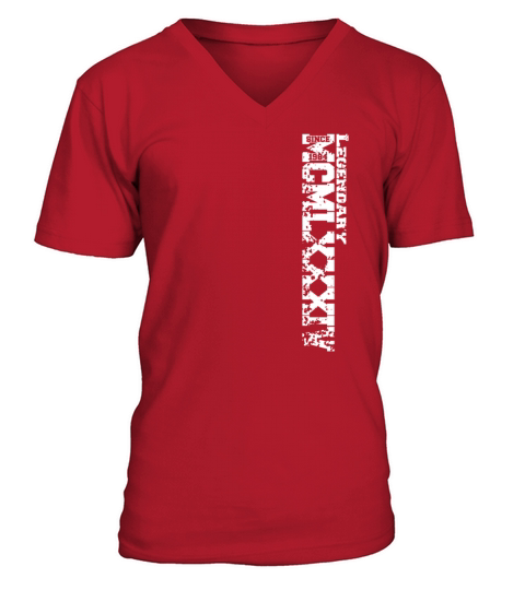 Legendary since 1984 V-Neck T-shirt