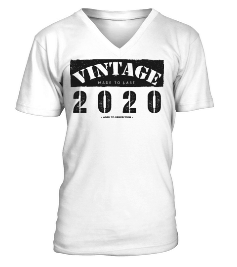 Vintage Classic 2020 3rd Birthday - 3 Years Old V-Neck T-shirt