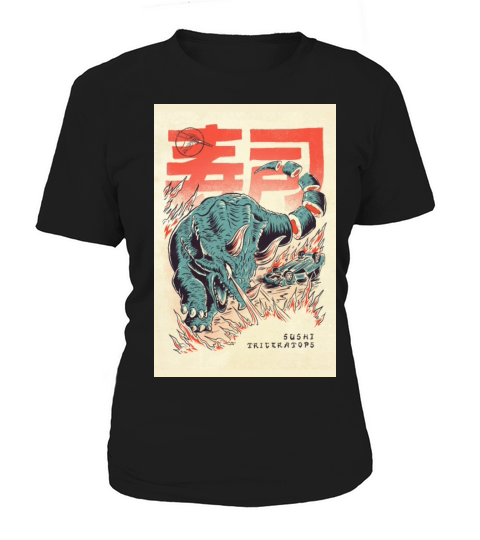 Dinosaur Animal Sushi Women's T-Shirt