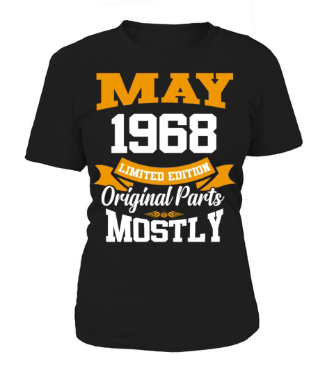 May 1968 Vintage Birthday Present Women's T-Shirt
