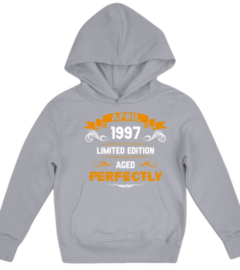 April 1998 Vintage Birthday Present Kids Hoodie