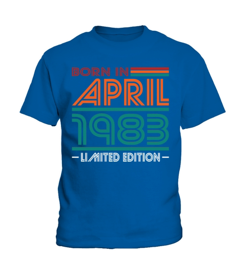 40th birthday april 1983 born in 1983 Kids T-Shirt
