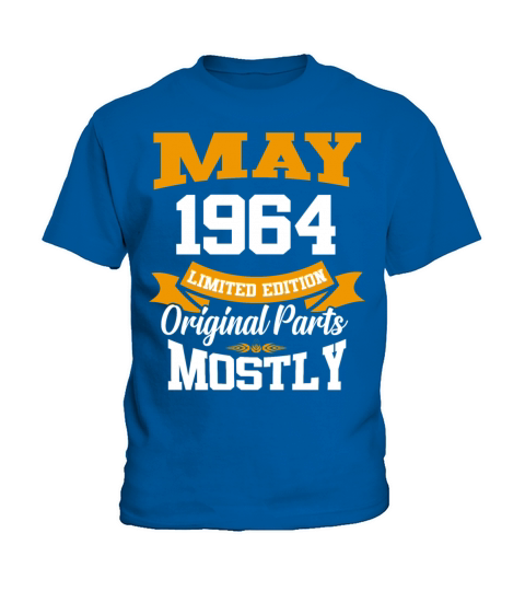 May 1964 Vintage Birthday Present Kids T-Shirt