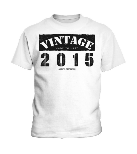 Vintage Classic 2015 8th Birthday - 8 Years Old Kids T-Shirt