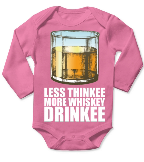 Whiskey Malt Whisky Gift Long Sleeve Baby One-Piece