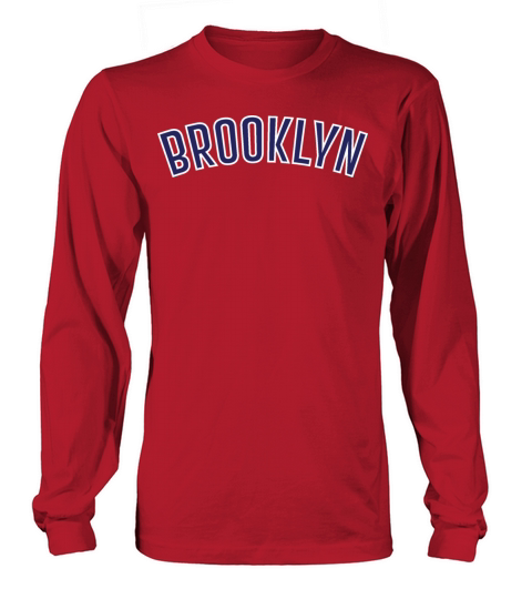 Vintage Retro Brooklyn Sports Graphic Design Long sleeved Unisex