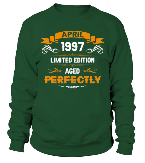 April 1998 Vintage Birthday Present Sweatshirt Unisex