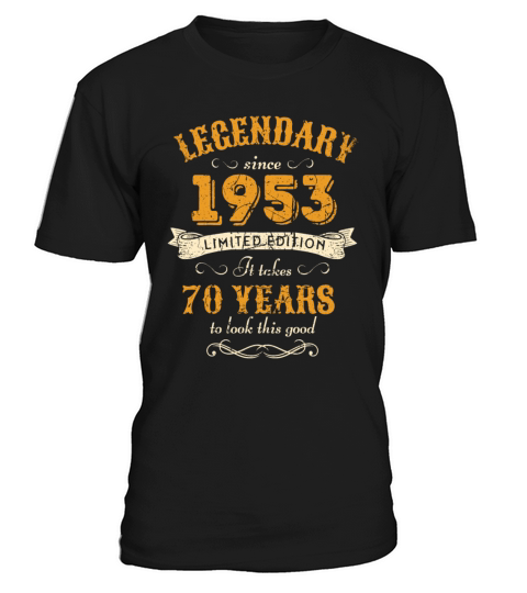 70th Birthday Vintage 1953 T-Shirt Unisex