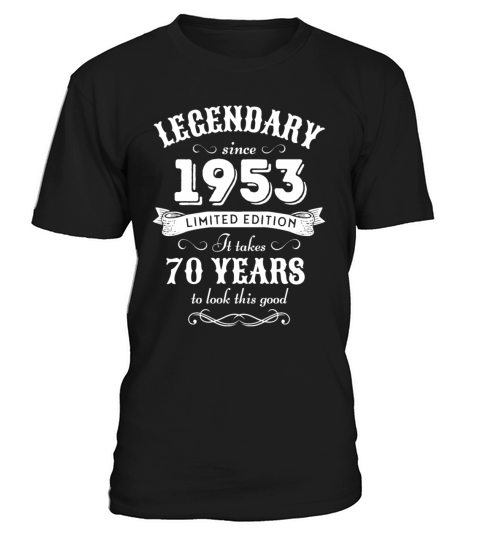 70th Birthday Vintage 1953 T-Shirt Unisex