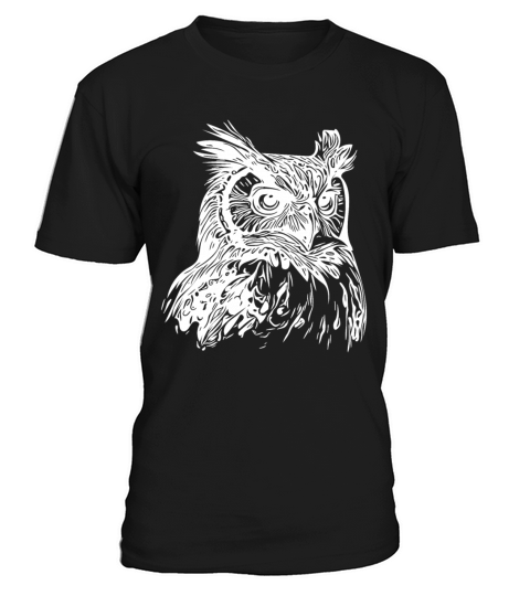 Elegant Vintage Forest Owl T-Shirt Unisex