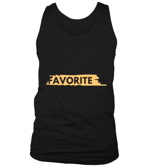Dogs Are My Favorite People Tank Top Unisex