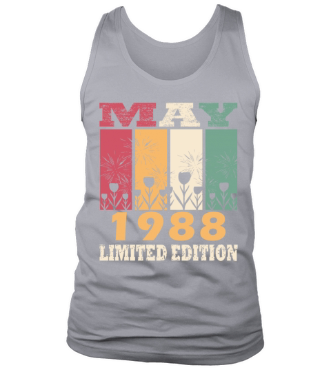 May 1988 vintage vintage birthday gift Tank Top Unisex