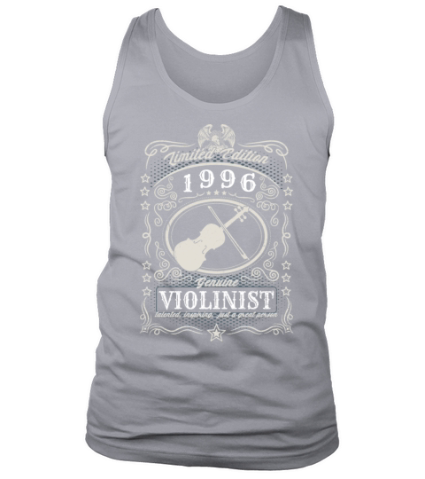 Vintage 1996 Violinist Birthday Gift Violin Player Tank Top Unisex