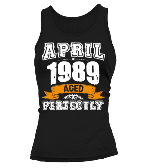 April 1989 Vintage Birthday Present Tank top Woman