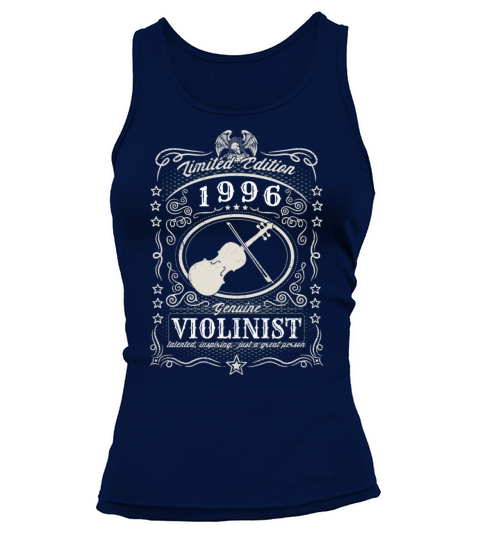 Vintage 1996 Violinist Birthday Gift Violin Player Tank top Woman
