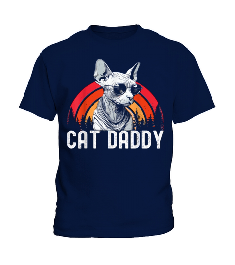 Cat Daddy Vintage Cat Kids T-Shirt