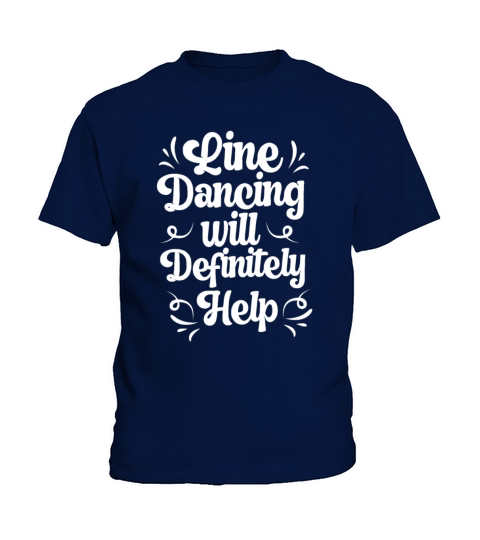 Dance Lover Dancer Country Line Dancing Kids T-Shirt