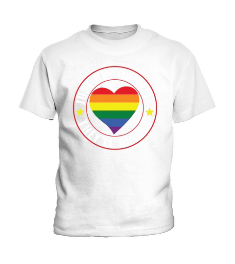LGBT Lesbian Gay Pride Be Yourself Theyll Adjust Kids T-Shirt