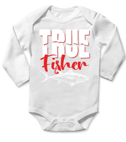 fisherman fishing Long Sleeve Baby One-Piece