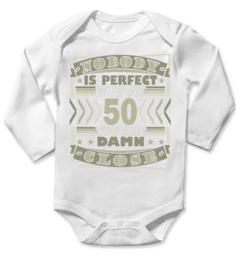 These 50 years old 50th birthday hammer type sayin Long Sleeve Baby One-Piece