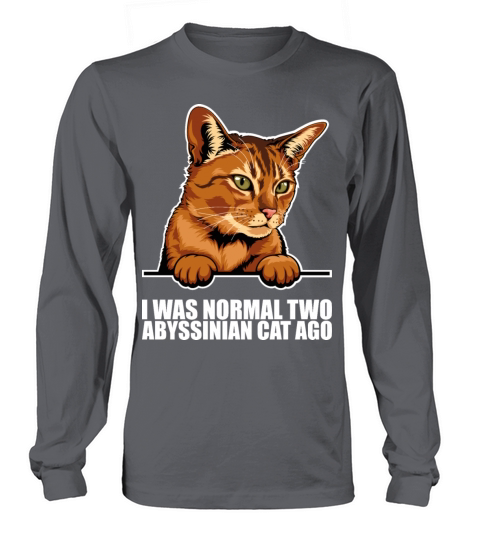 Abyssinian cat Abyssinian mom Long sleeved Unisex